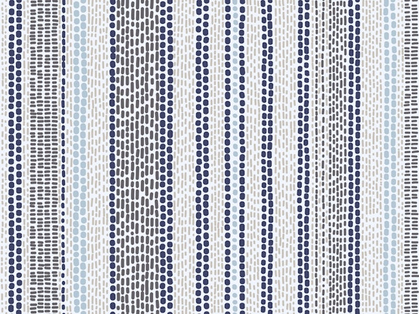 handwoven boho stripe airy blue