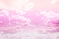 Dreamy Clouds Blush Nebula Bliss 1 behang