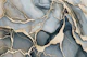 Luxurious Gold Blue Marble Chic