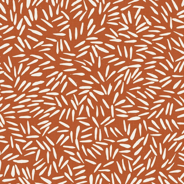 Hand Drawn Shapes on Rust WM