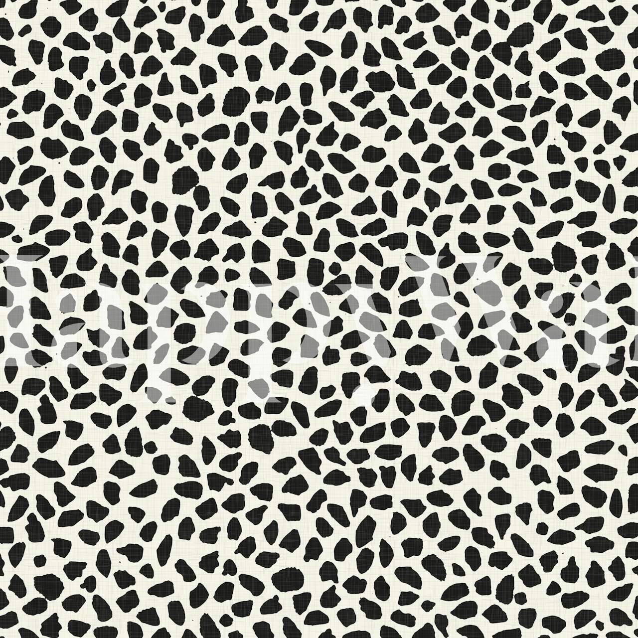 Hand Drawn Pebbles wallpaper σε ένα δωμάτιο