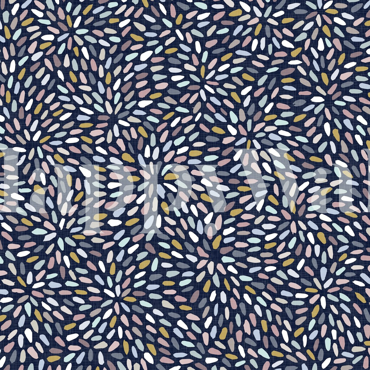 Hand Drawn Organic Shapes Cozy and Neutral WM σε ένα δωμάτιο