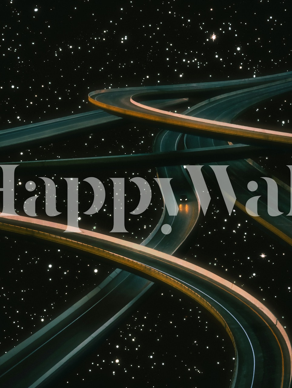 Driving Alone Thinking of You wallpaper in a room