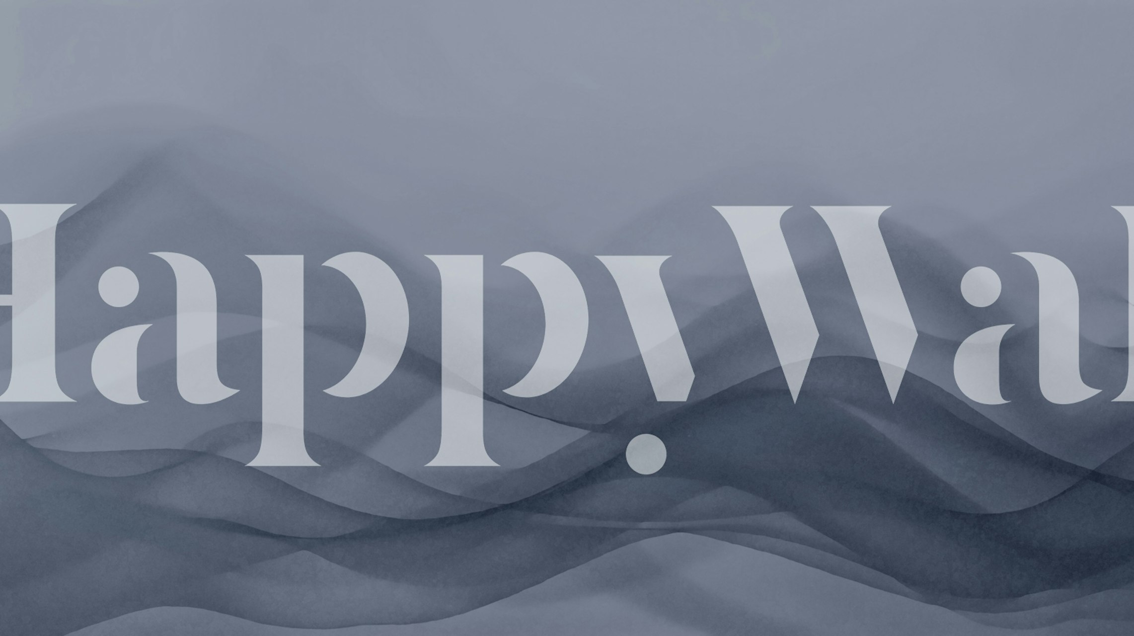 Grey ocean waves wallpaper with soft flowing patterns