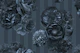Blue Grey Regency Floral Affair