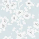 Modern Cherry Blossom - Light Baby Blue