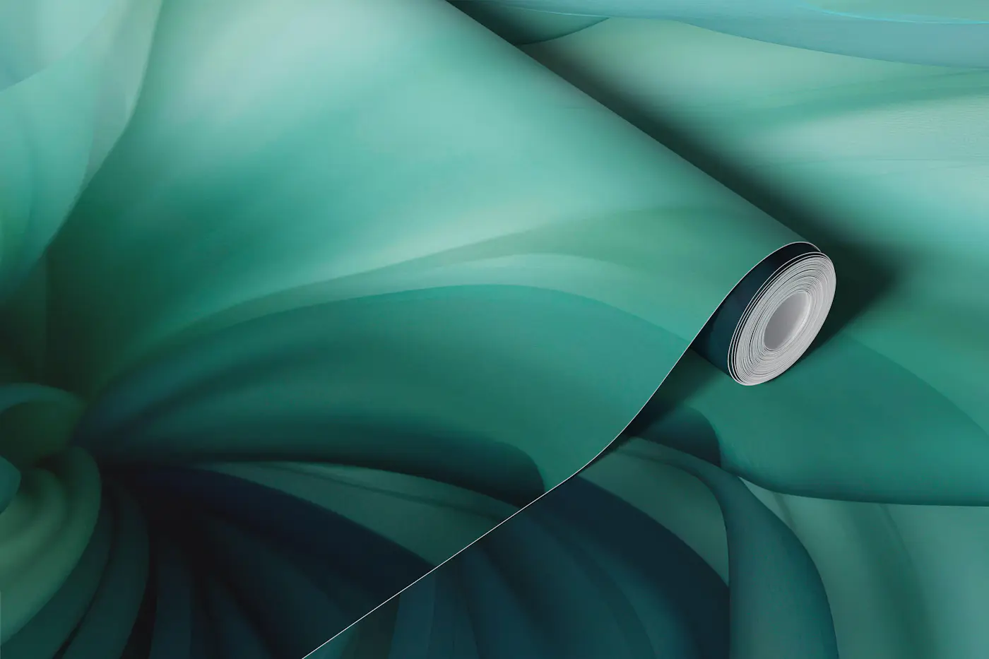 Tranquil Flow Abstract Dimension Ink wallpaper roll