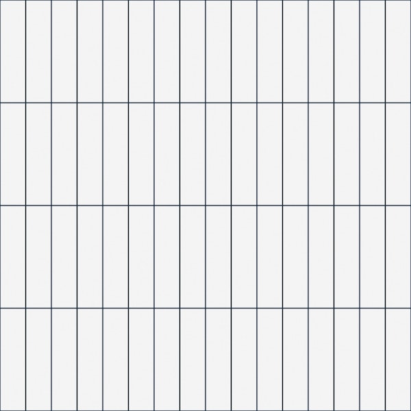 Vertical Grid Pattern - White and Deep Blue