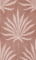 Refined Boho Coastal Palm Frond Mocha carta da parati