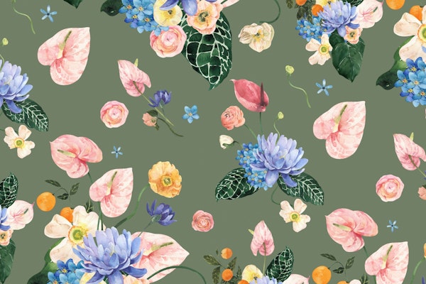 Exotic Floral Elegance