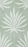 Refined Boho Coastal Palm Frond Sage Green carta da parati