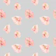 Elegant Pink Flamingo Flower Pattern