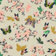 Beige Floral Chinoiserie