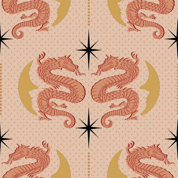 Starlit Dragon Dreams