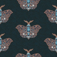 Celestial Moth Whisper papiers peint