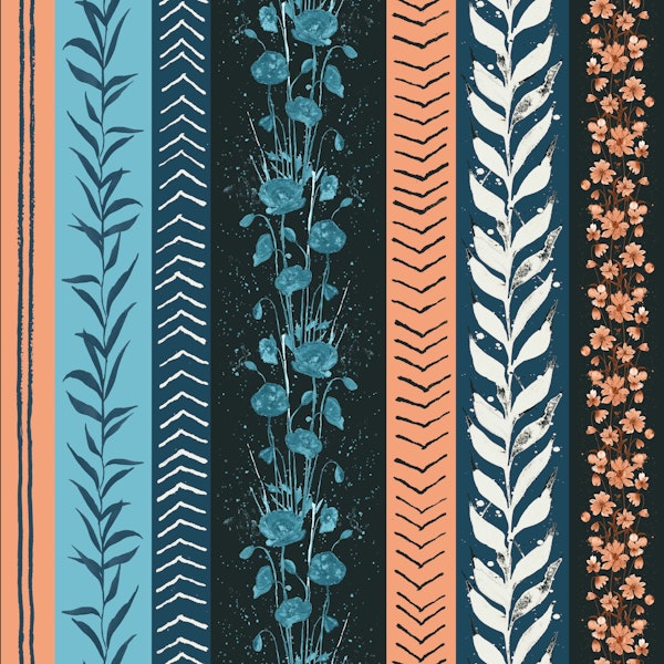Modern Luxury Autumn Stripes