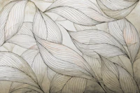 Ethereal Leaf Veil tapetas