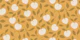 Autumn Harvest Apple Vine Mustard Yellow