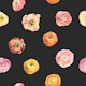 Watercolor Ranunculus Floral Pattern