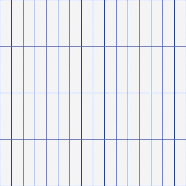 Vertical Grid Pattern White and Cobalt Blue
