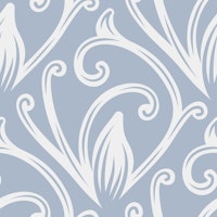 Baroque acanthus leaves, muted lavender ταπετσαρία