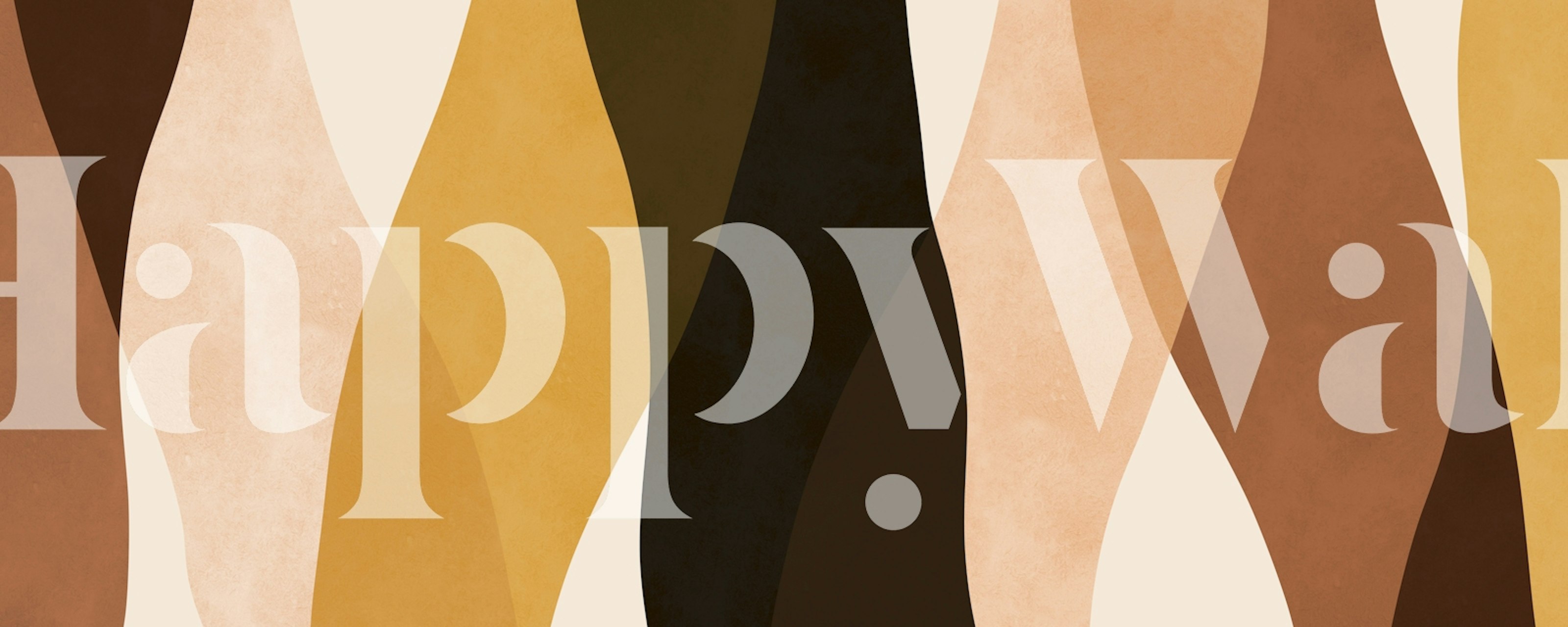 Autumn Wave Design tapet i et rum