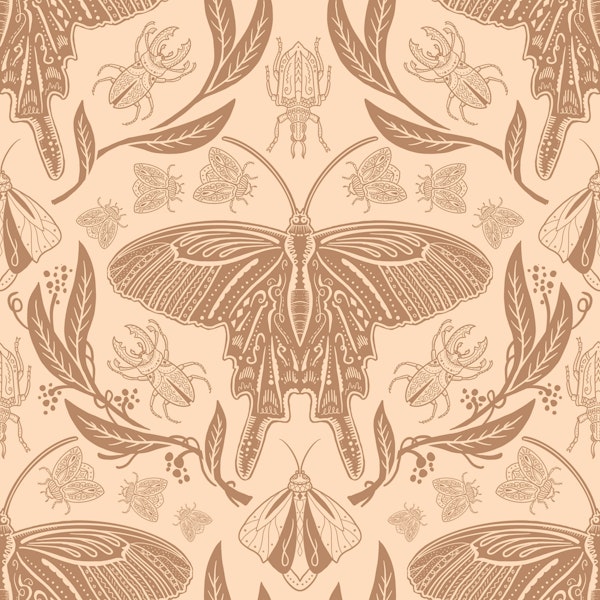 Botanical Insect Charm