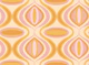 70s Curvilinear Yellow Groovy