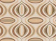 70s Curvilinear Mocha Mousse