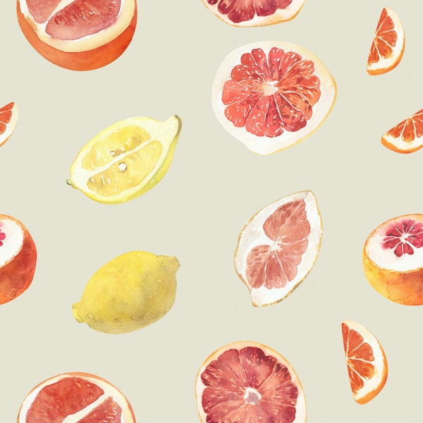 Citrus Fruit Pattern