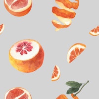 Blood Orange Pattern behang