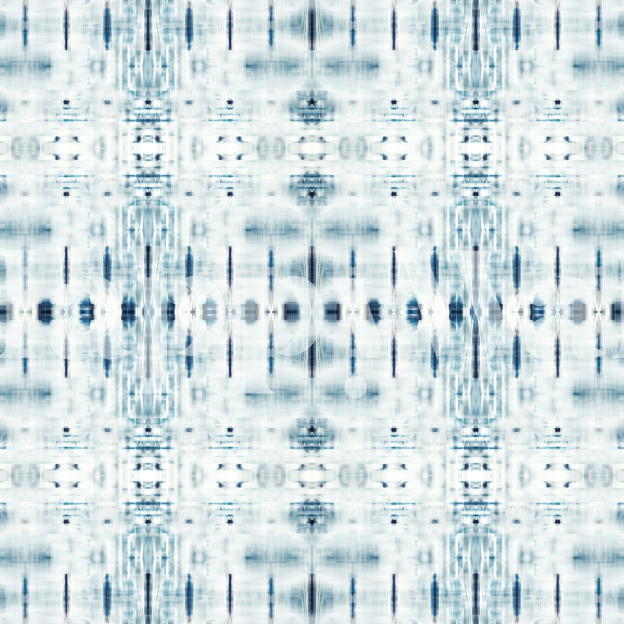 Shibori Japanese Tie Dye Texture wallpaper in a room