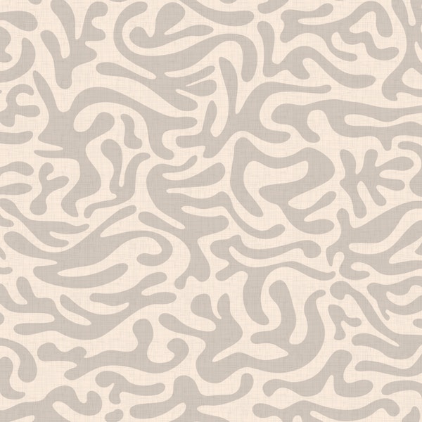 Neutral Doodles Abstract Shapes WM