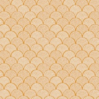 Japanese Scallop Texture Golden Yellow WM behang