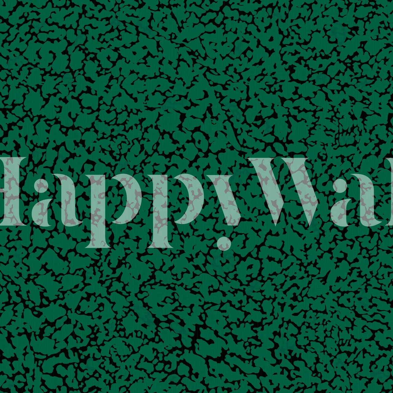 Abstract Dark Green Texture WM σε έναν χώρο