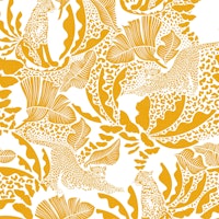 Exotic Tropical Jungle Bright Yellow WM ταπετσαρία