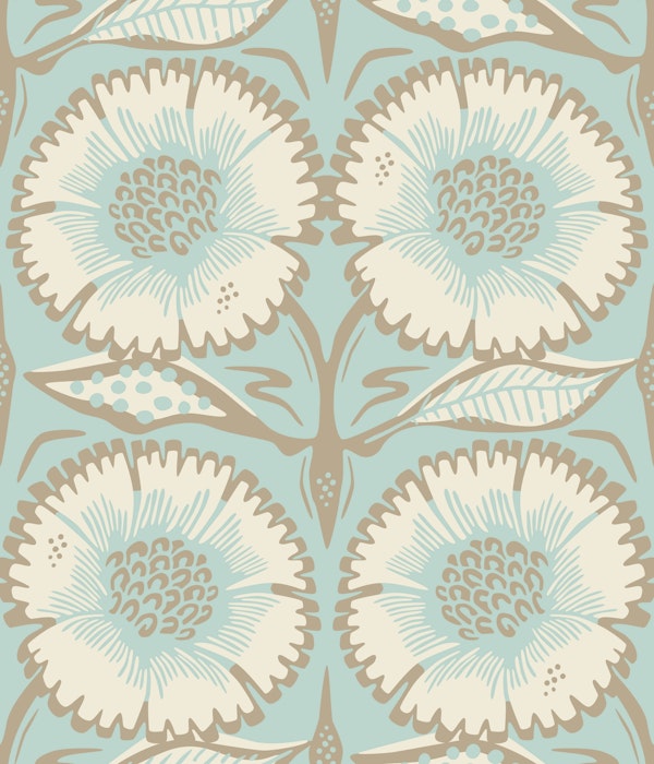 Eternal flower - light blue