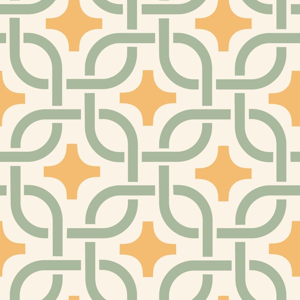 Lissabon intertwined ornaments Vanilla