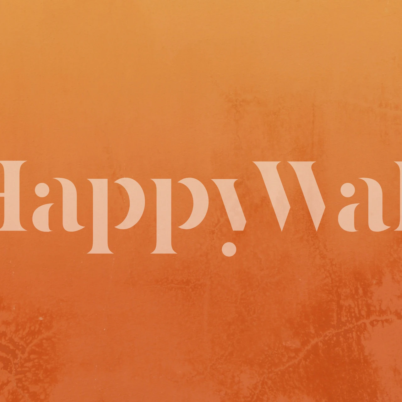 Papier peint Sunset Orange Canvas dans une pièce