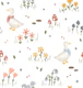 Nursery Baby Goose in Wildflowers