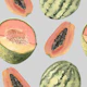 Watermelon & Papaya Fruit Pattern
