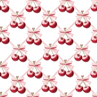 Pink Cherry Bows Bliss ταπετσαρία