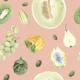 Fresh Honeydew & Kiwano Pattern