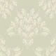 Rustic Leaf Damask large – Neutral Gray