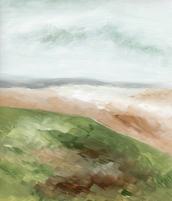 Earthy Beach Serenity