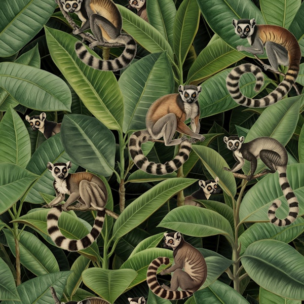 Lemur Lush Green Jungle Adventure