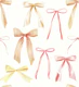 Chic Watercolor Bows - XXL