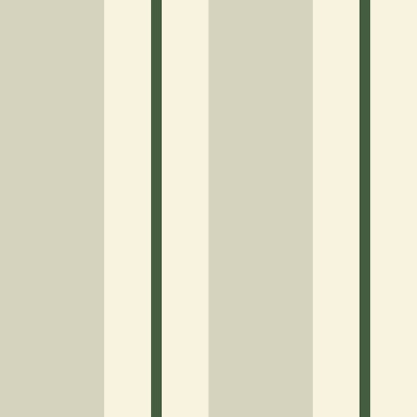 Timeless cabana stripes large – green & cream