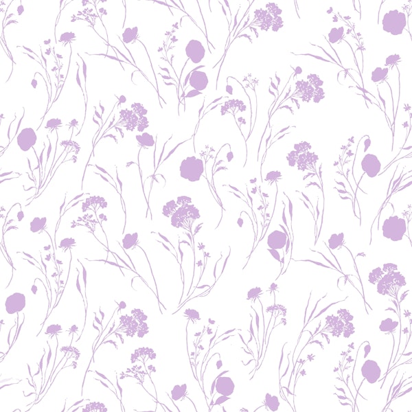 Blumenduft Uni Violett