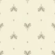 Minimalist heart branches large – warm white